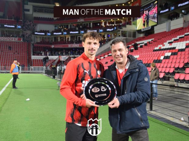 Man of the Match PSV - Sparta: Olivier Boscagli!