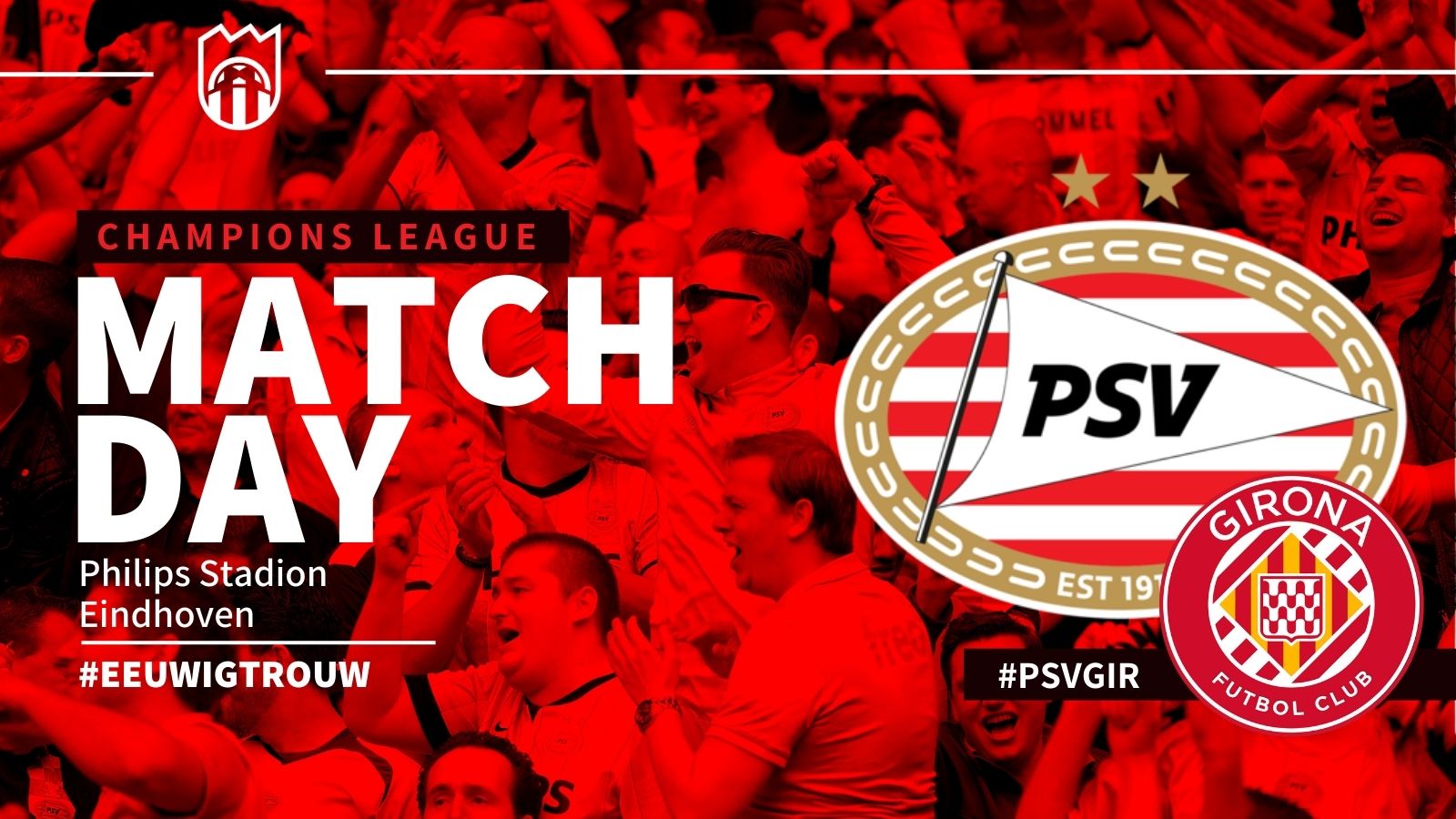 Champions League : PSV - Girona FC